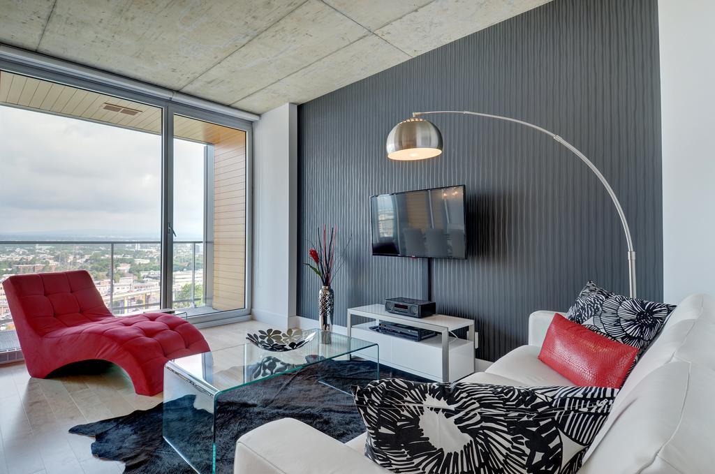 Les Immeubles Charlevoix - Le 760-514 Apartment Квебек Стая снимка